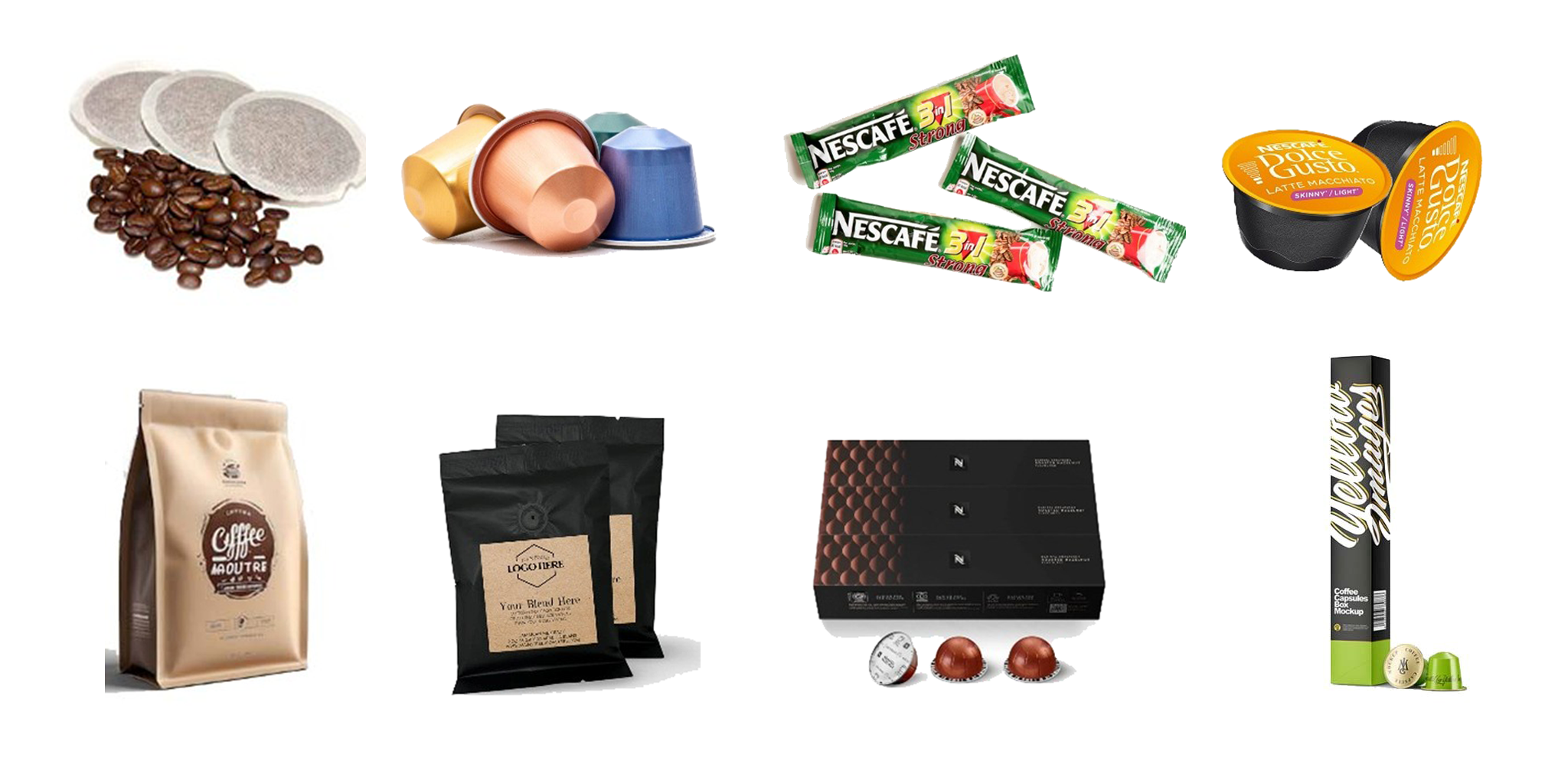 منتجات تغليف القهوة